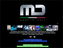 Tablet Screenshot of mdmusicalaccessories.com